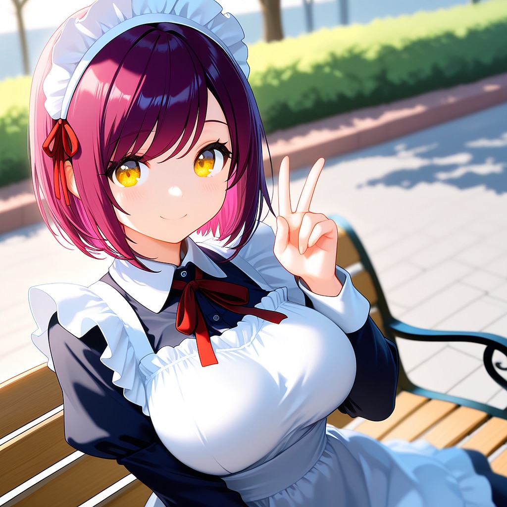 こんにちは（挨拶メイドの芽衣ちゃん）