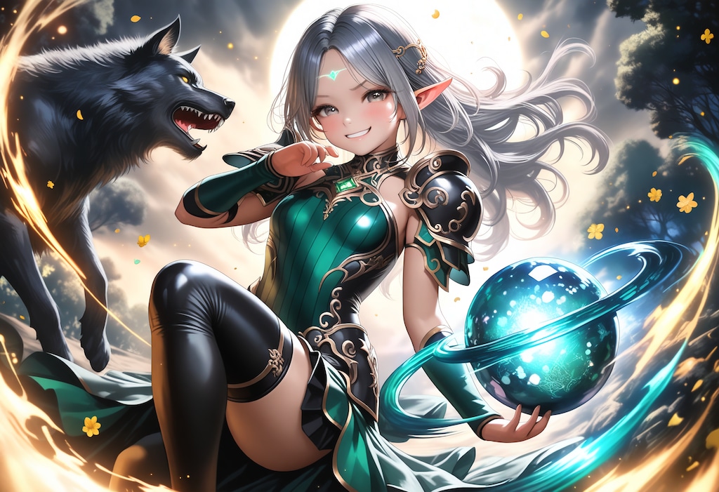 メスガキダークエルフさん