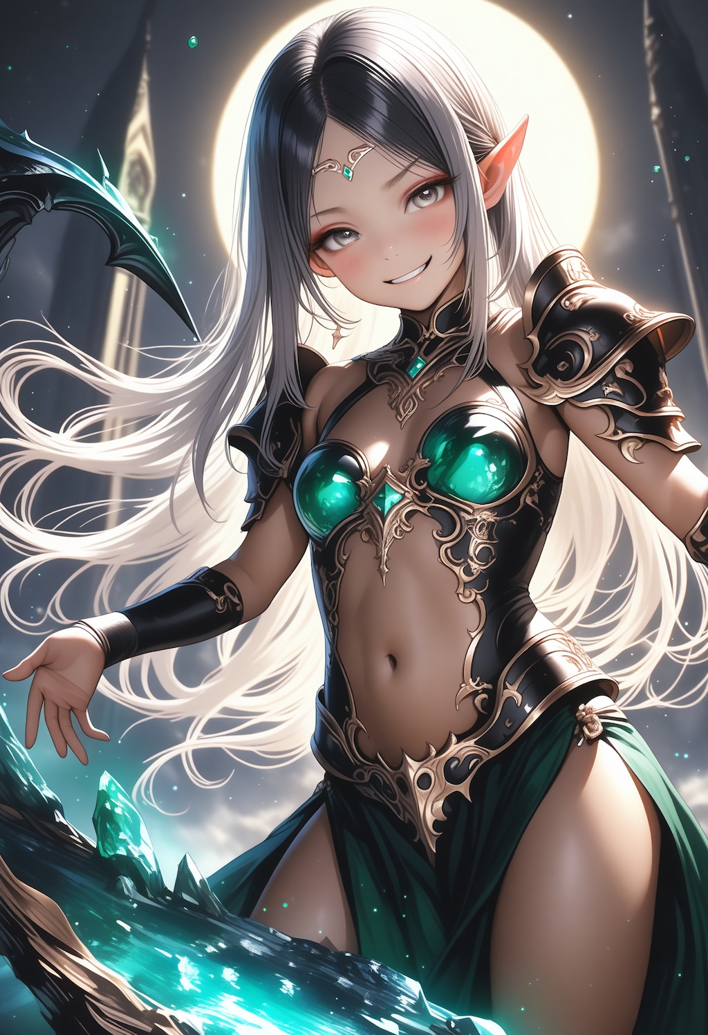 メスガキダークエルフさん