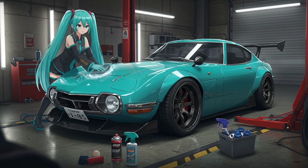 ミク➡　私の2000GT
