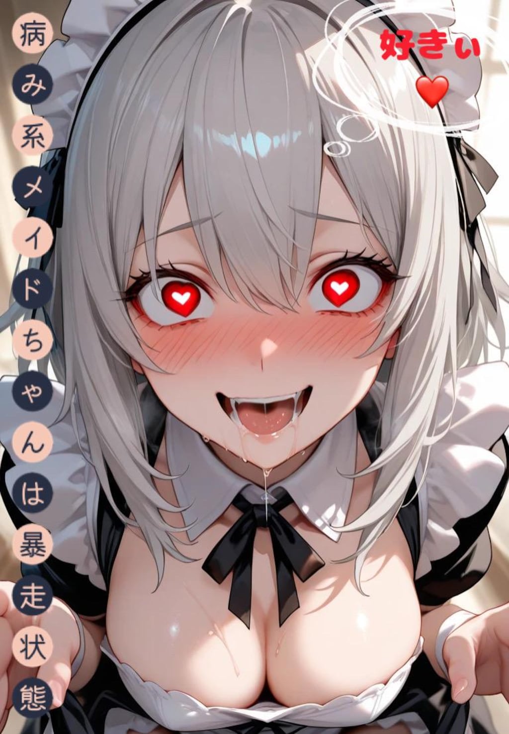病み系メイドちゃんは暴走モード