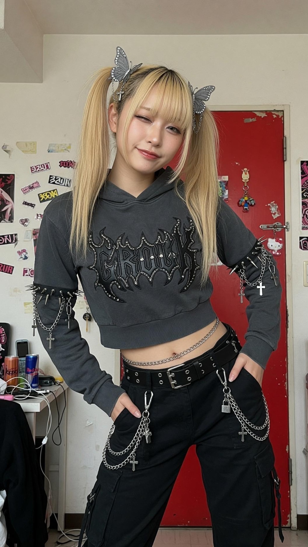 Grok Cyber Metal Queen