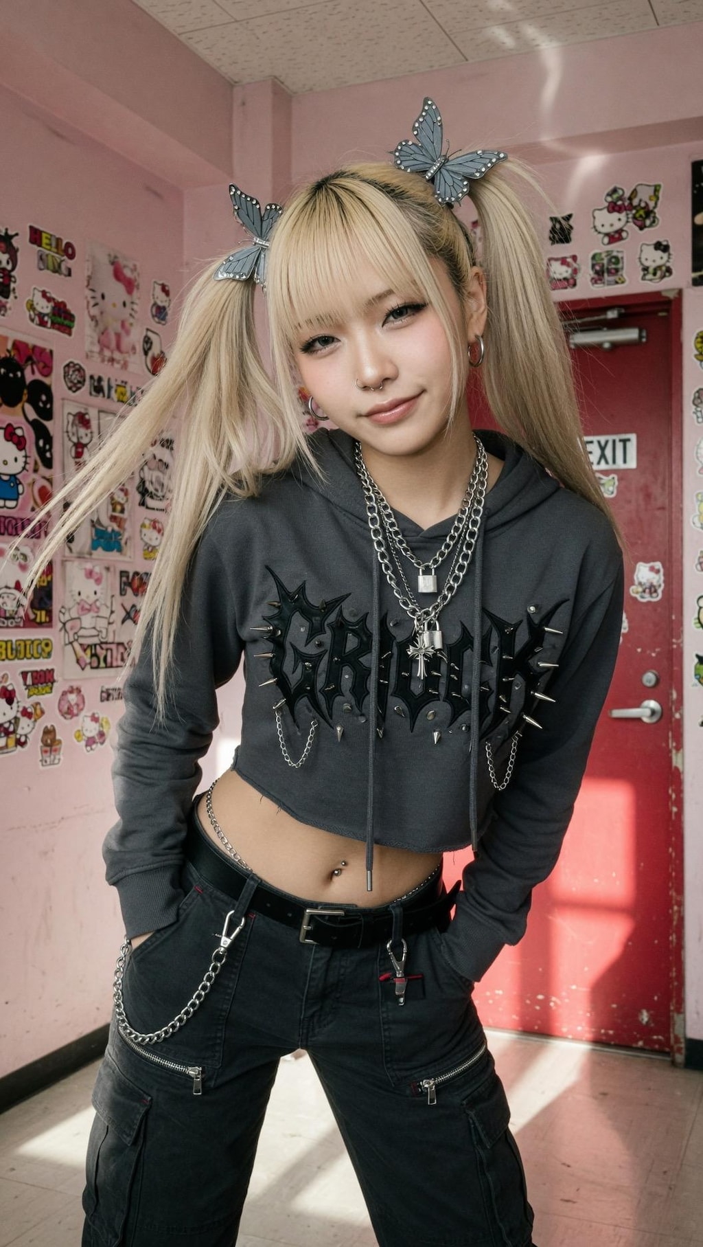 Grok Cyber Metal Queen