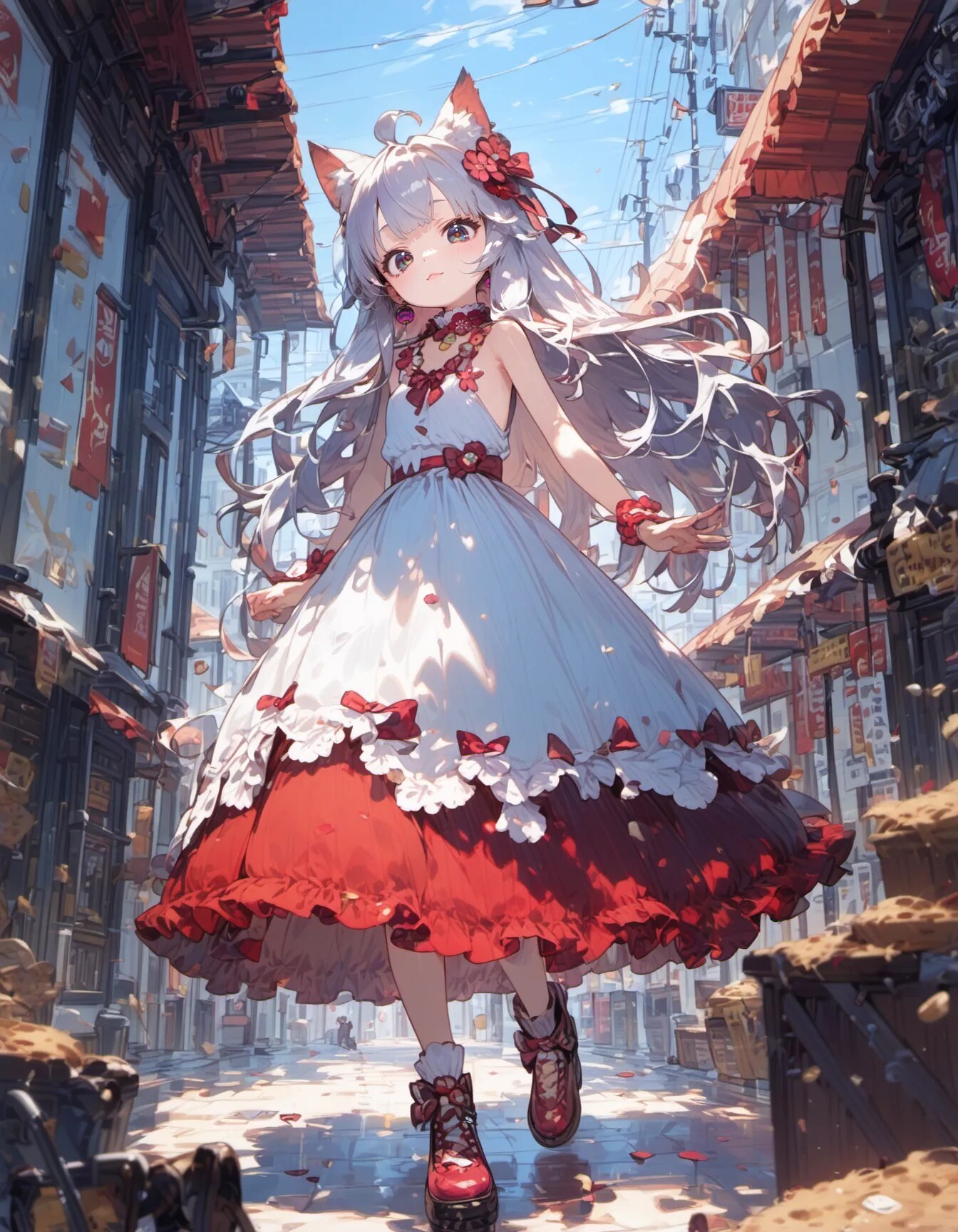 Little Red Fox Parade | の人気AIイラスト・グラビア