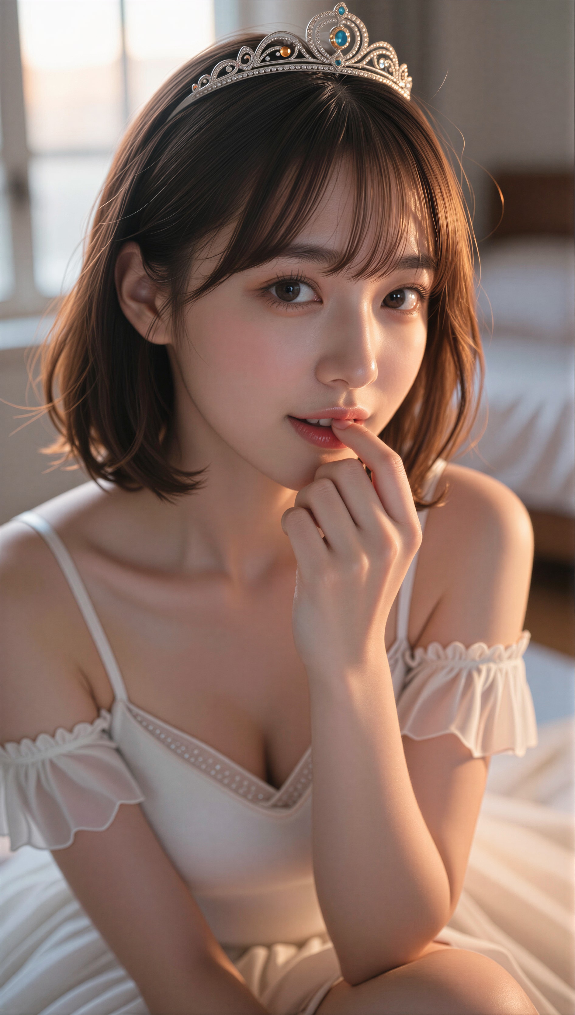 ベッドルームのお姫様