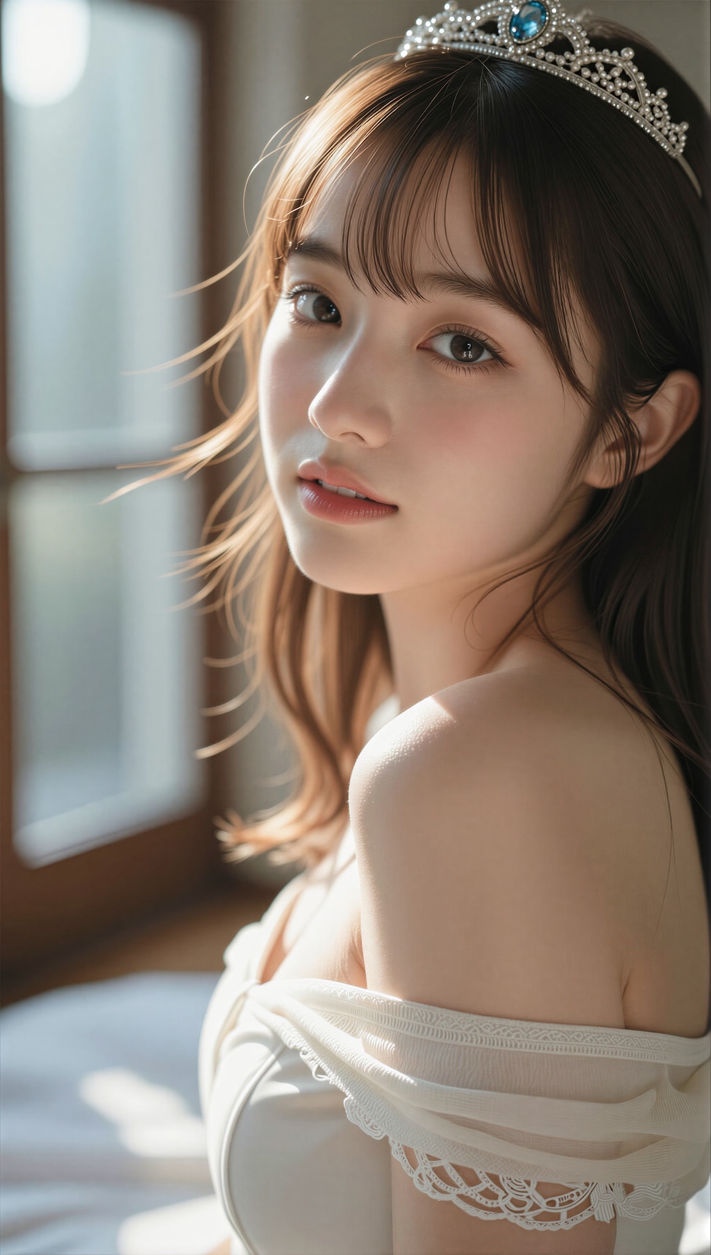 ベッドルームのお姫様