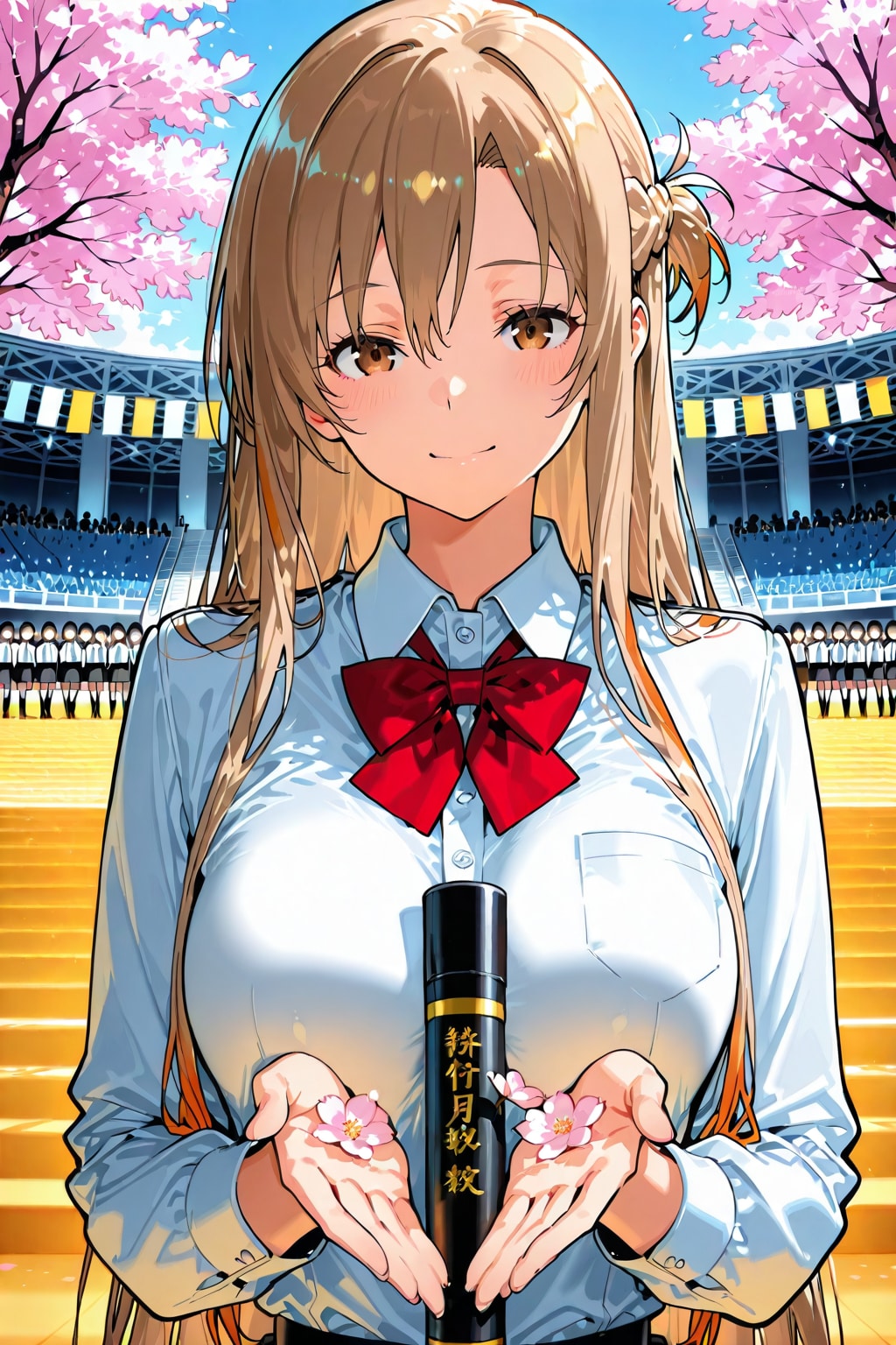 卒業と花とお祝いに | の人気AIイラスト・グラビア