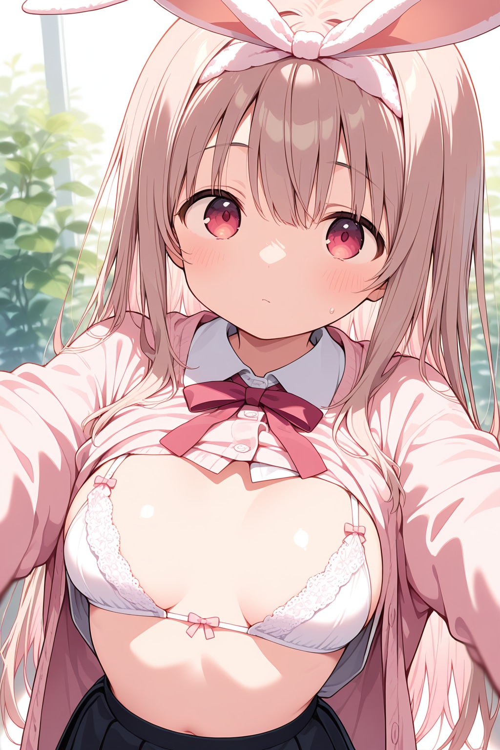 スク水バニーガールを作ろうとして寝落ちした