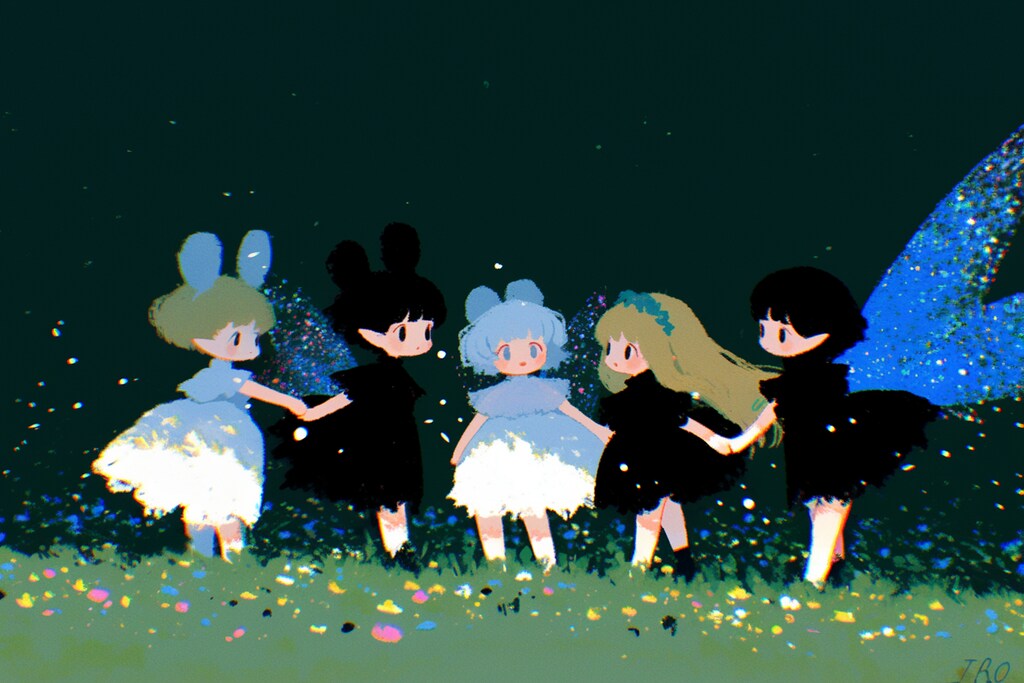 ねず耳妖精のダンス