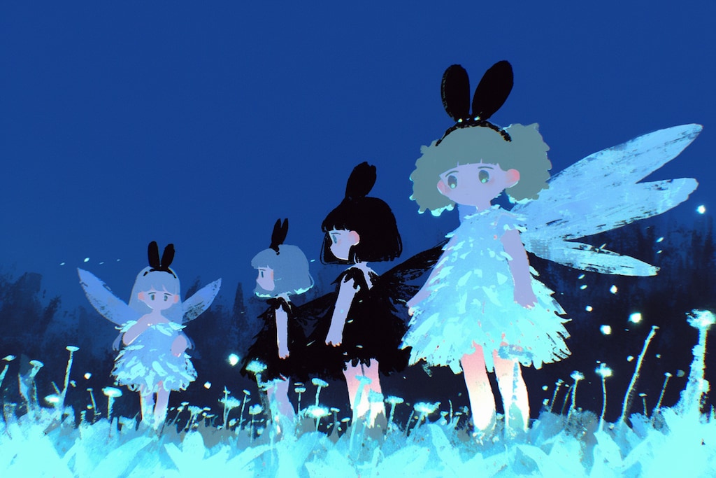 ねず耳妖精のダンス