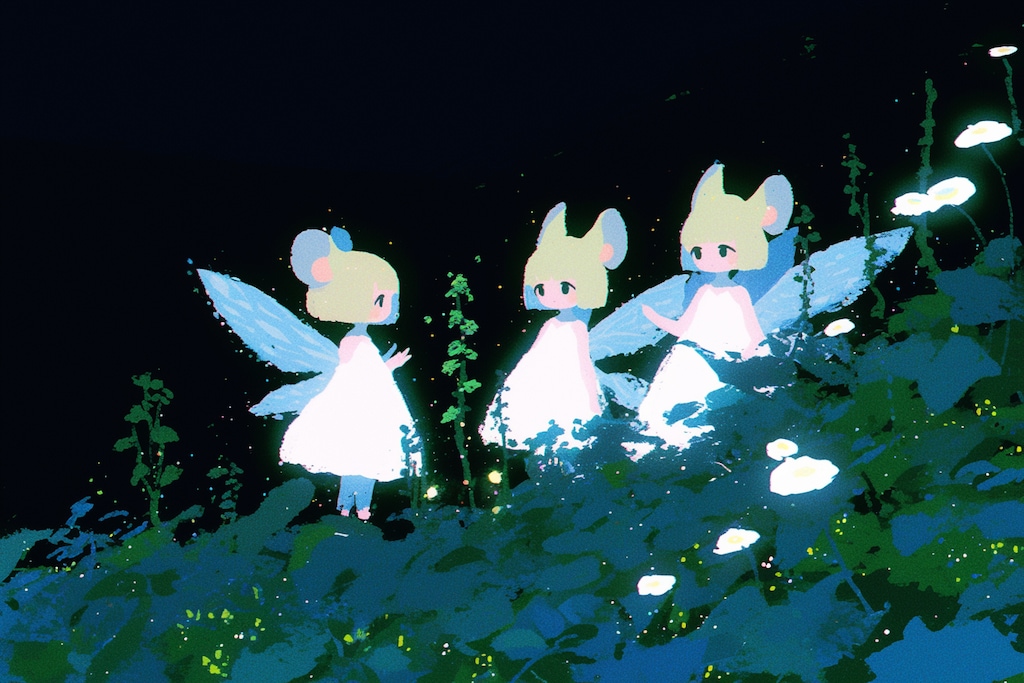 ねず耳妖精のダンス