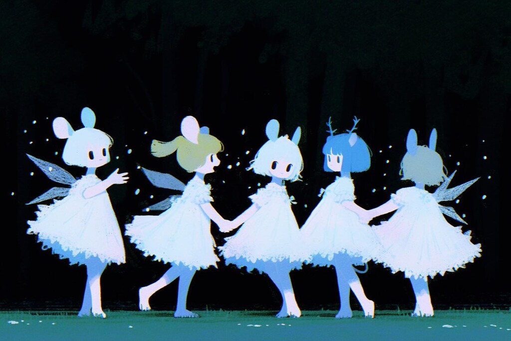 ねず耳妖精のダンス