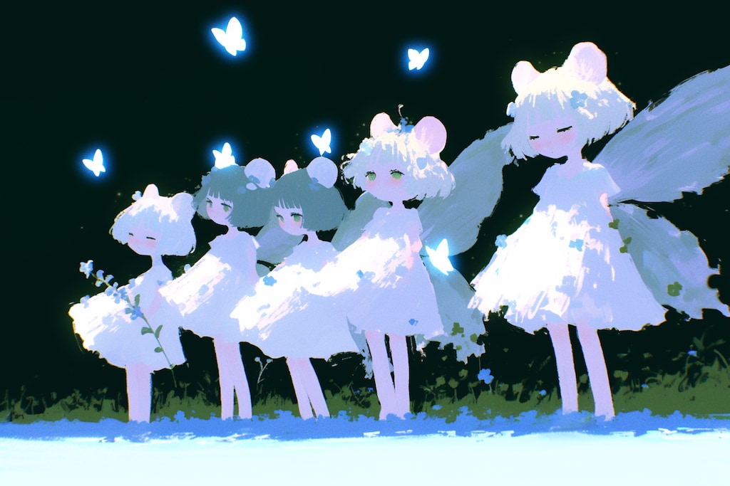 ねず耳妖精のダンス