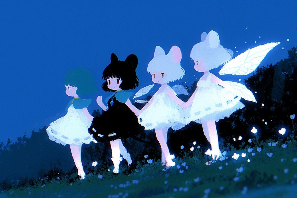 ねず耳妖精のダンス