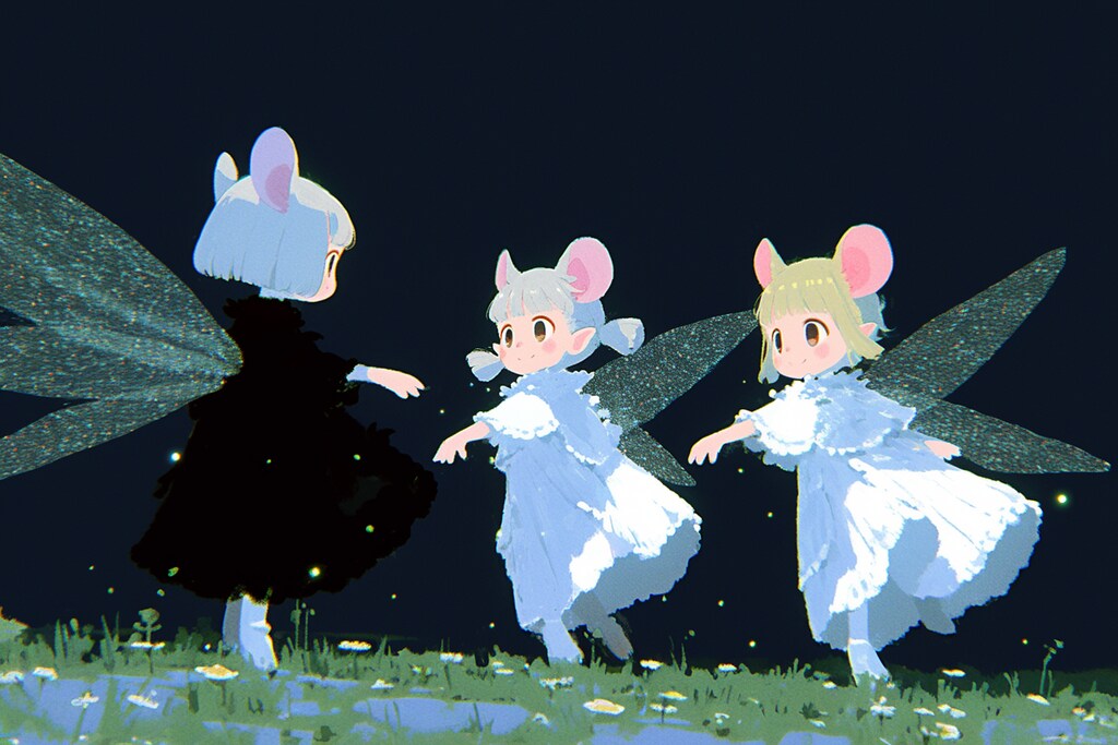 ねず耳妖精のダンス