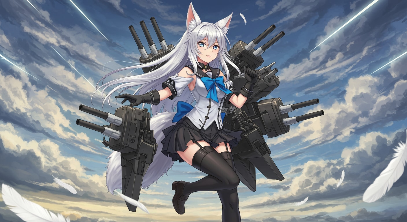 ホロライブ融合体アズールレーン | の人気AIイラスト・グラビア