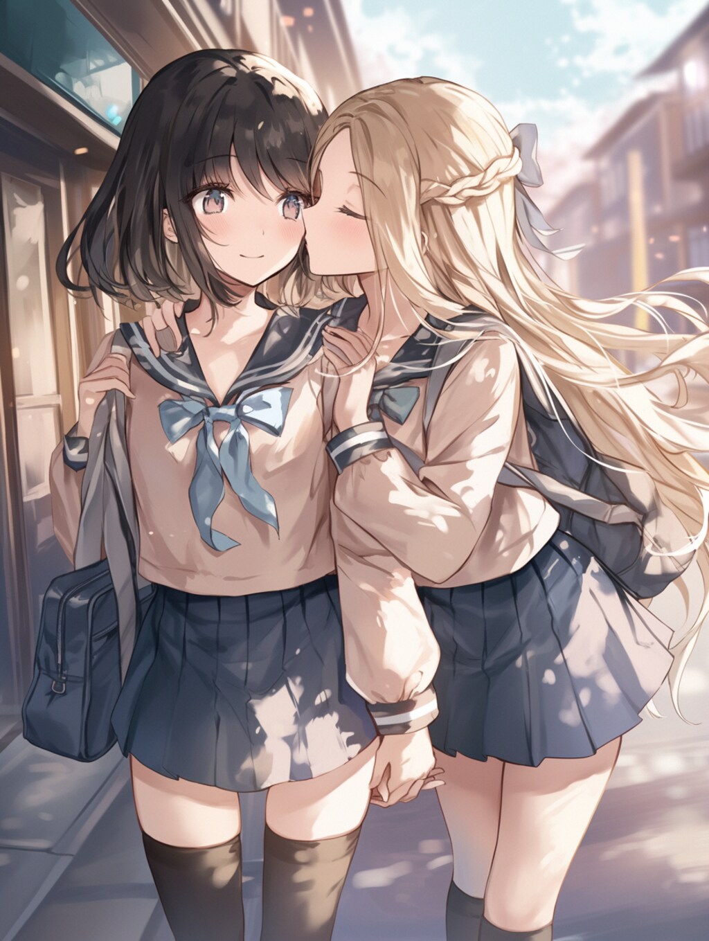 キスしたい二人のJK175