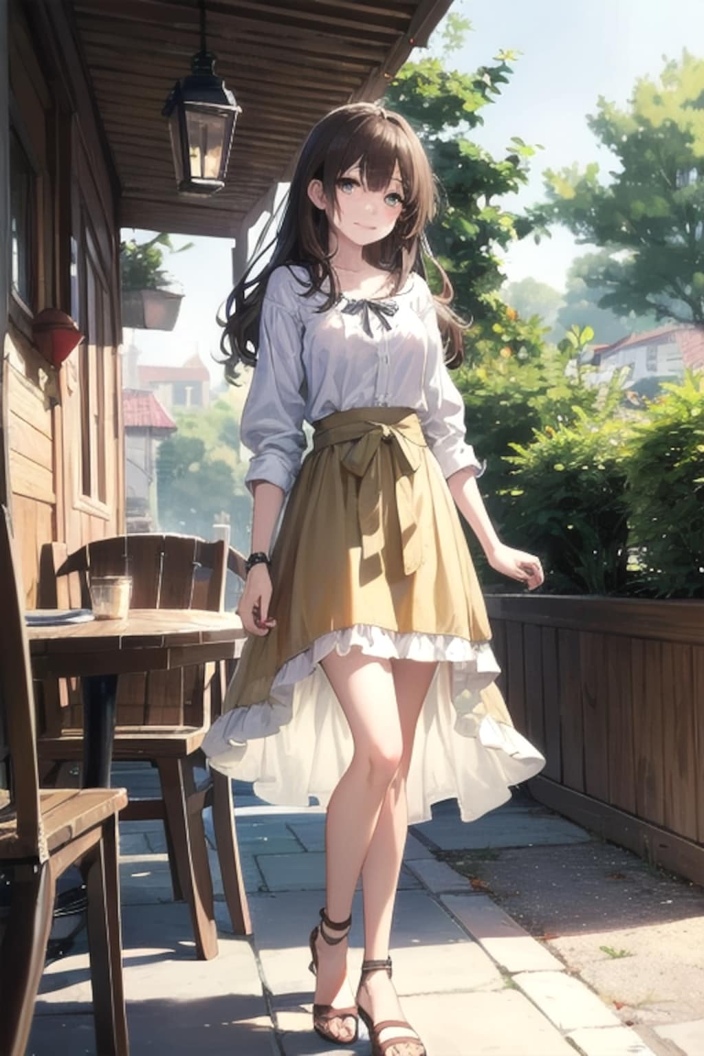 カフェラテの微笑み