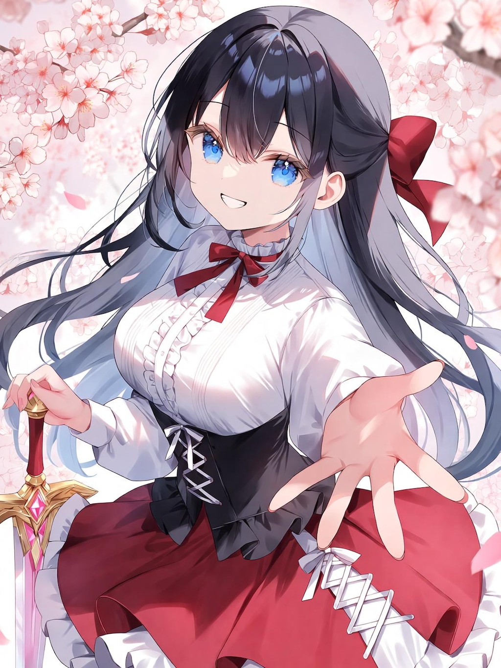 春に手を引かれて