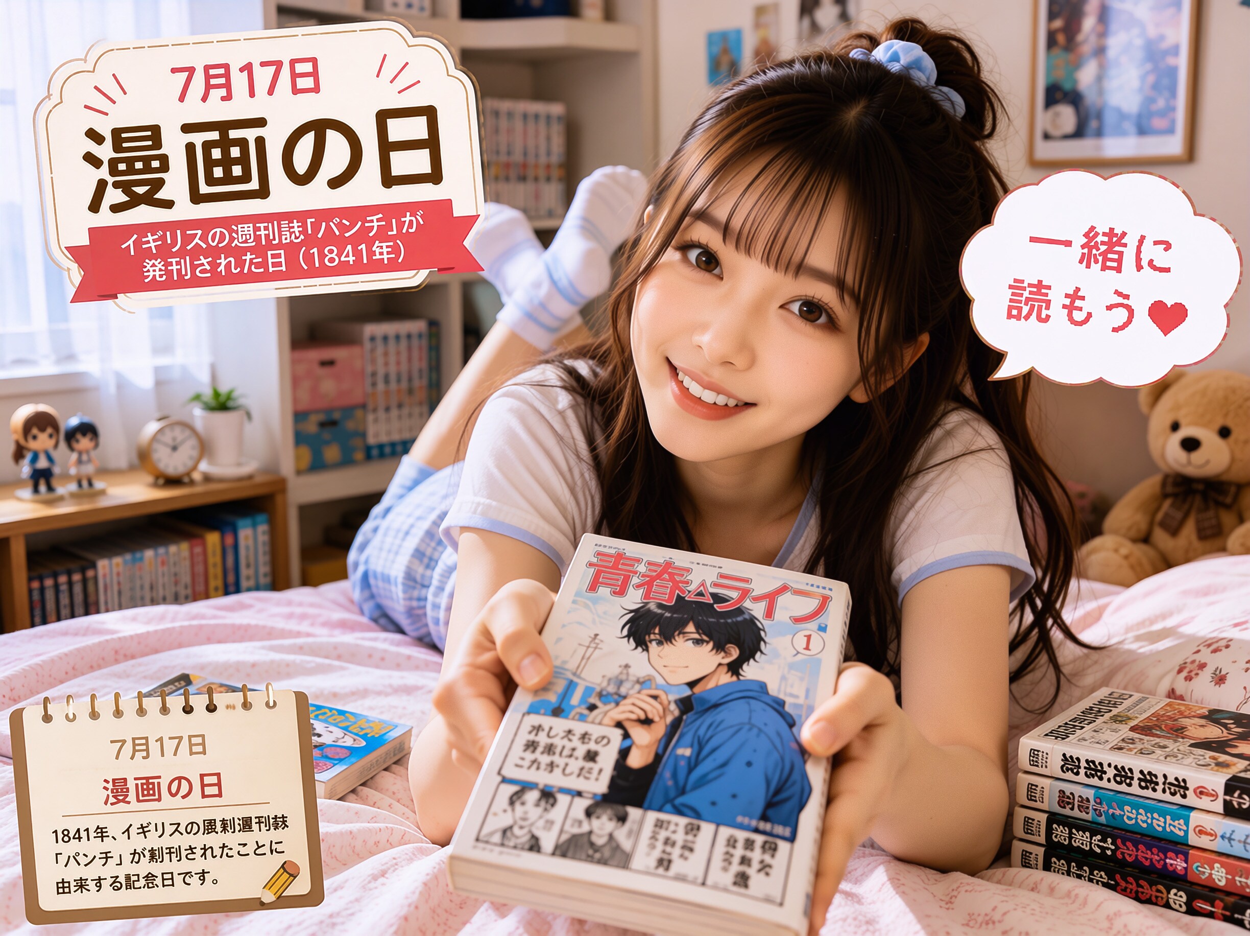 今日の１枚(7月17日)漫画の日