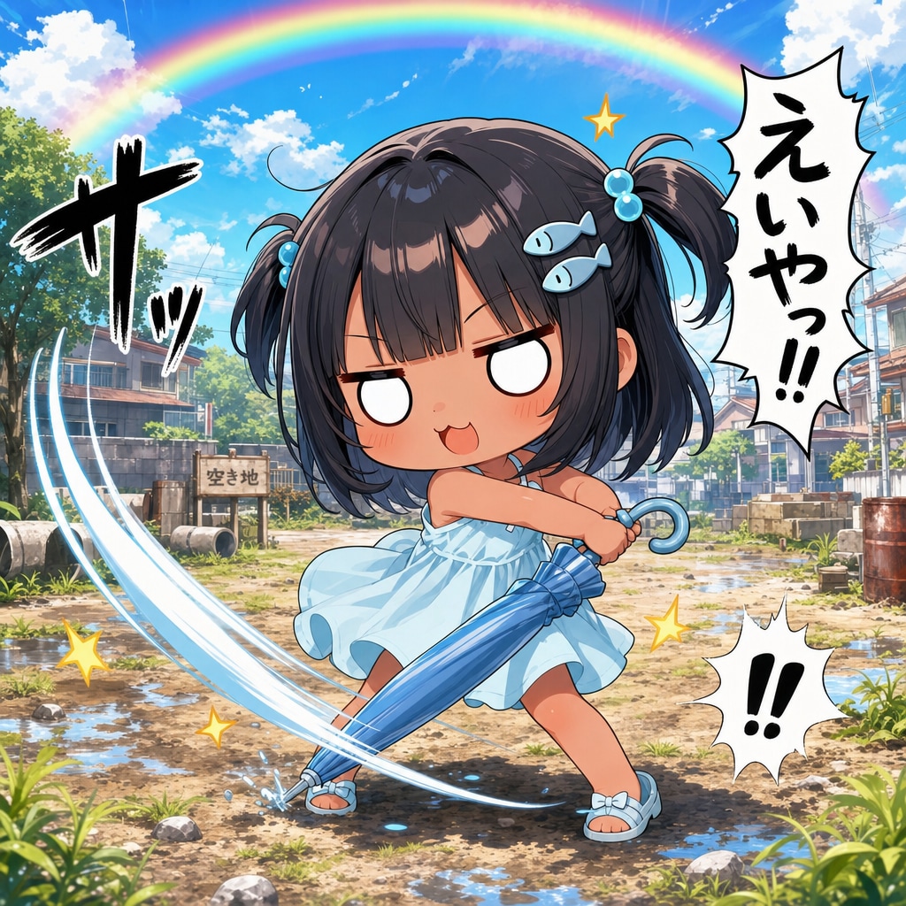 雨上がりのこなつちゃん