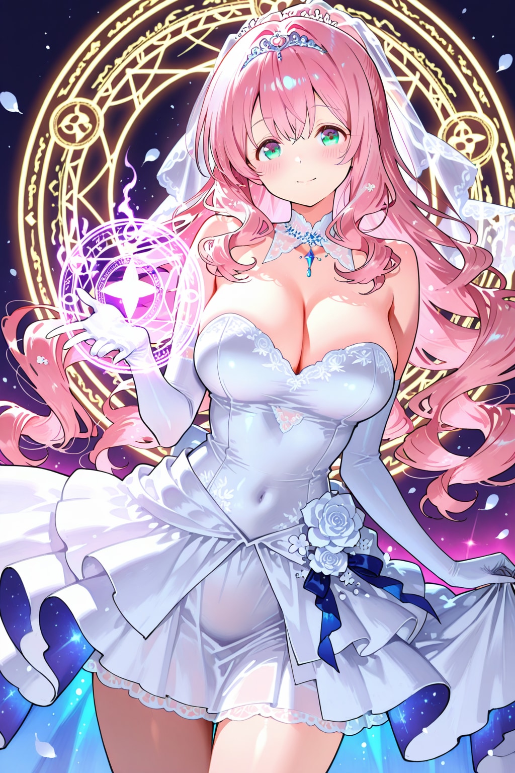 転スラ シュナ ｳｪﾃﾞｨﾝｸﾞﾄﾞﾚｽ | の人気AIイラスト・グラビア