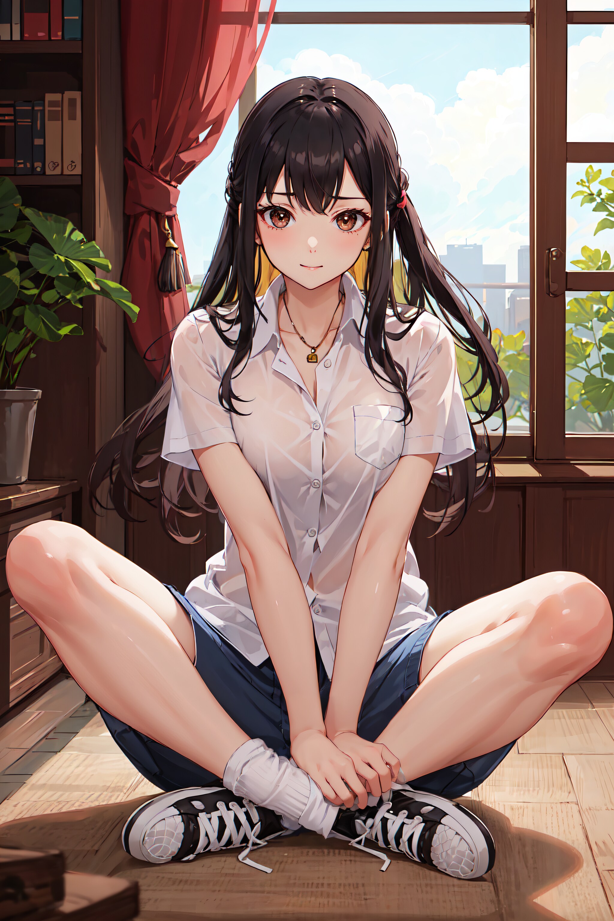 足組み