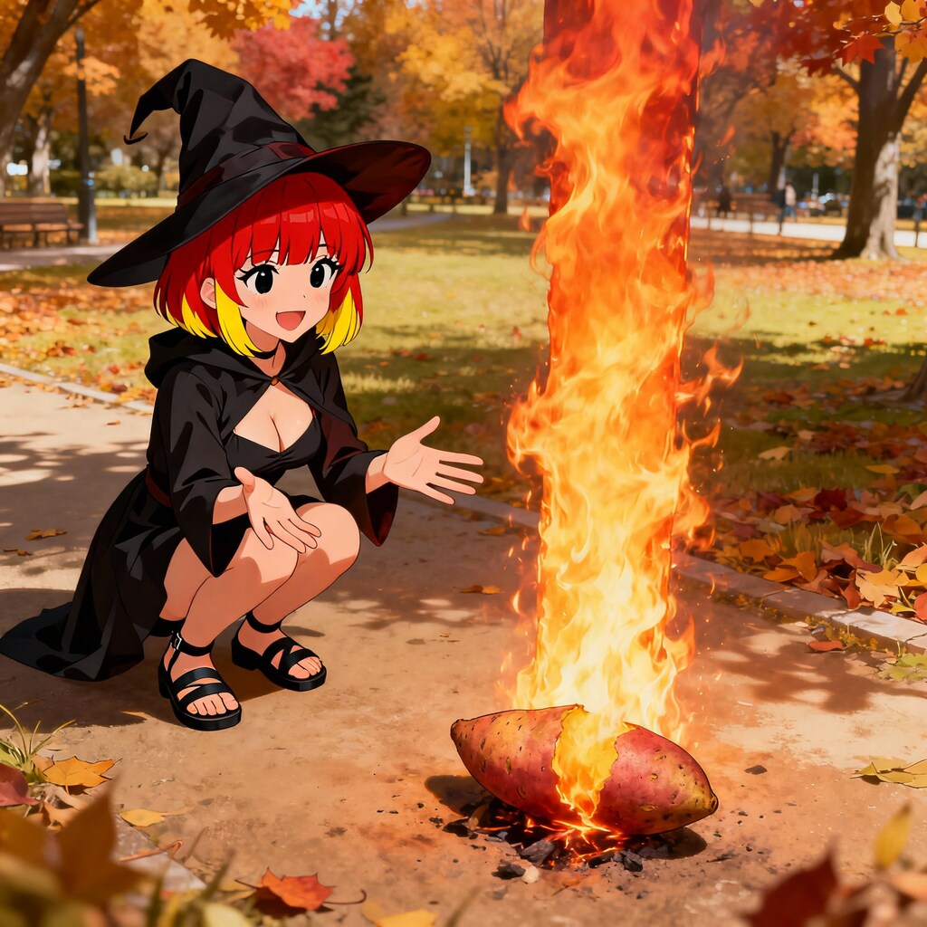 2コマ焼き芋【企画参加用】