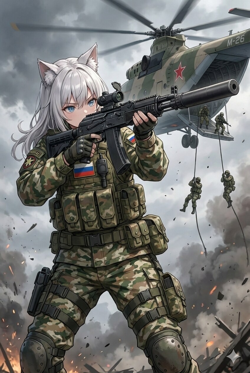 ソ連時代から常に最前線に投入された赤軍空挺の「狼」💥💥💥