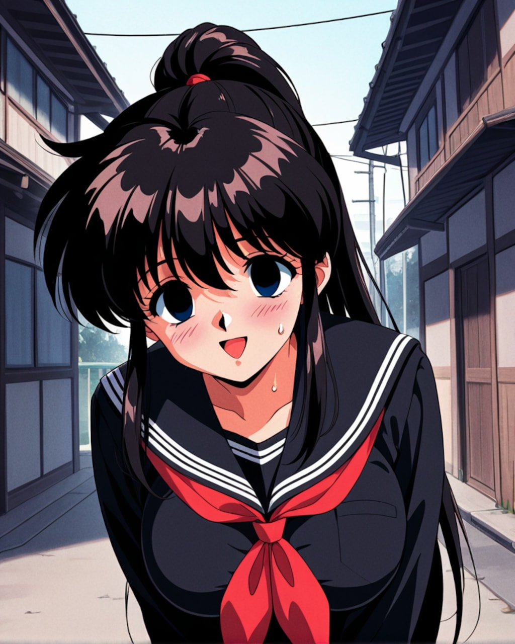 虚ろな顔
