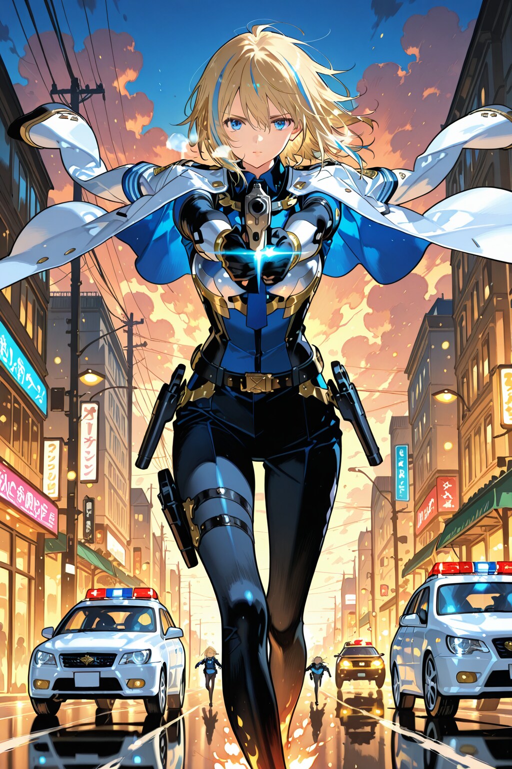 サイレンより速く、光は走る | の人気AIイラスト・グラビア