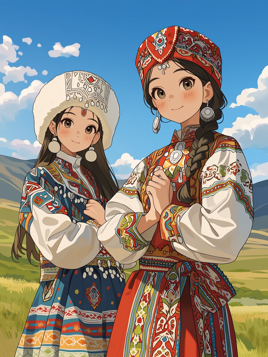 草原少女143