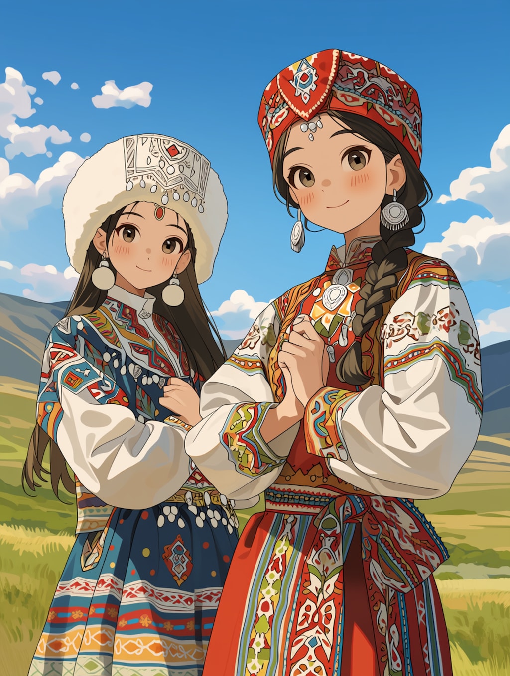 草原少女143
