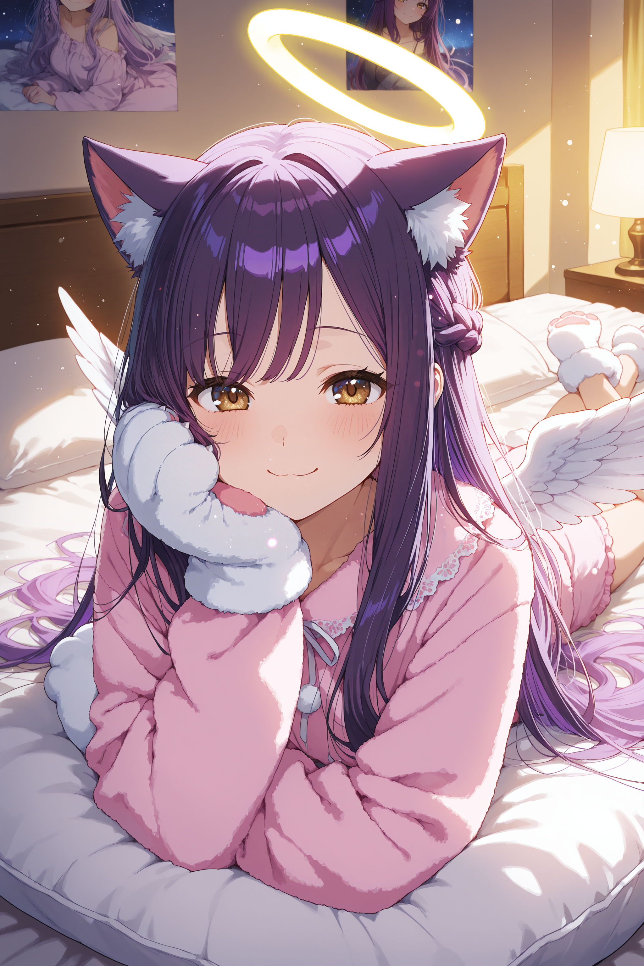 ねこみみゴロゴロのウリエルさん🎵