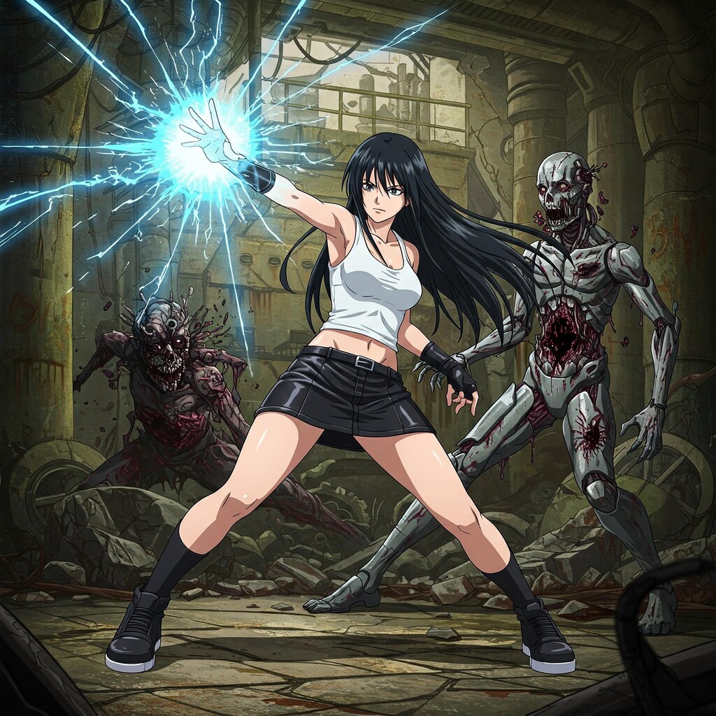 寂れたヒューマノイド工場