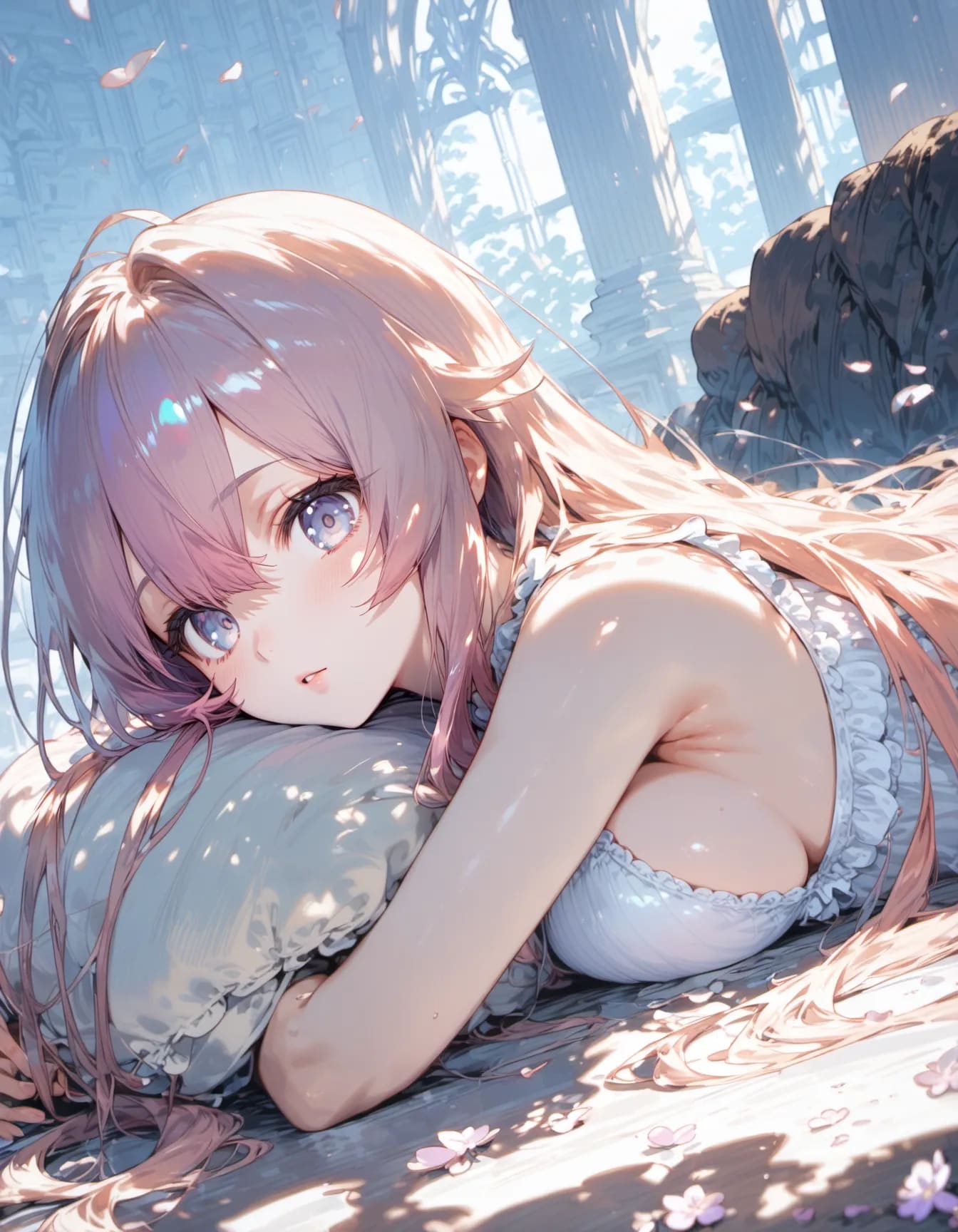 Petals in Repose | の人気AIイラスト・グラビア