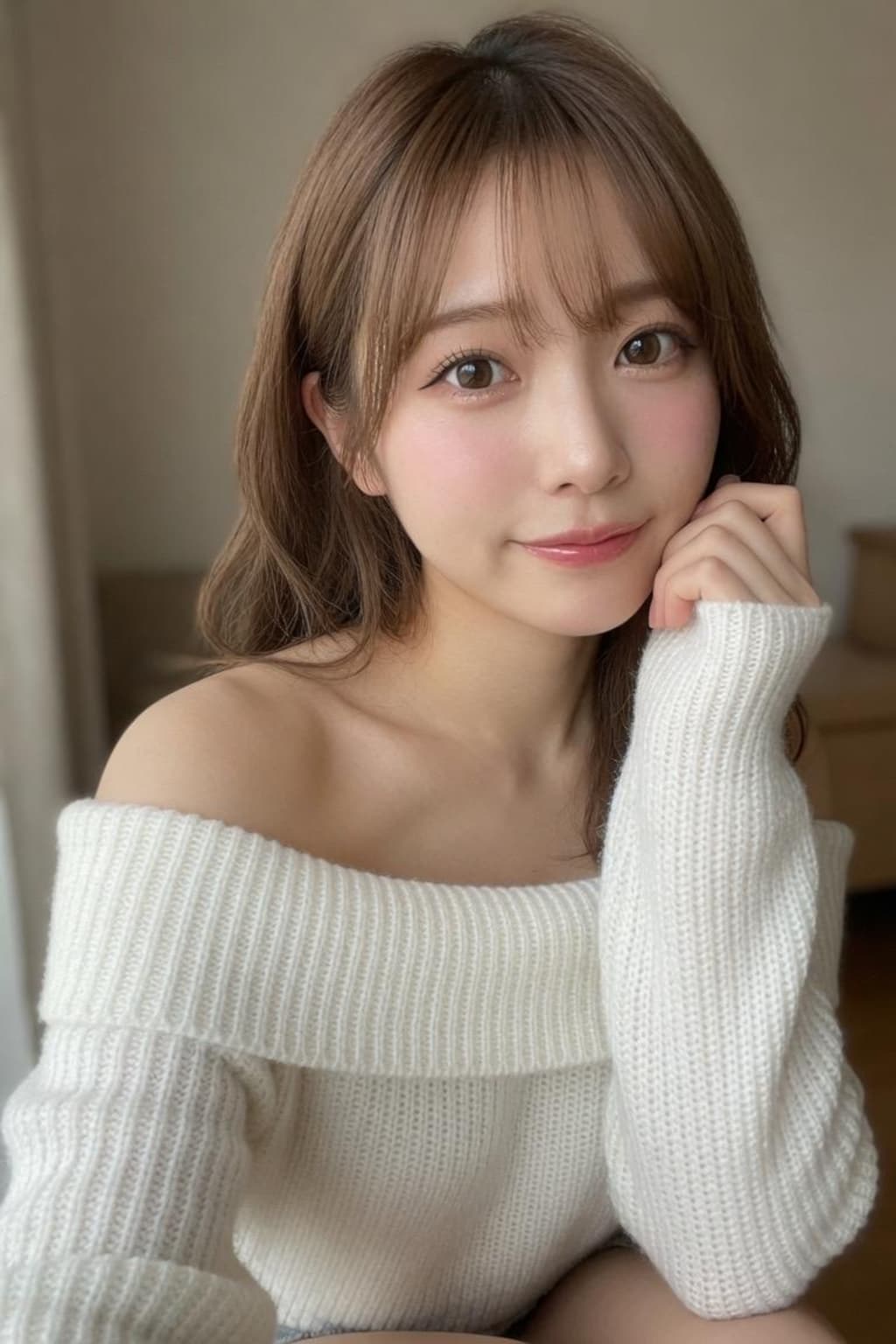 オフショル姉さん