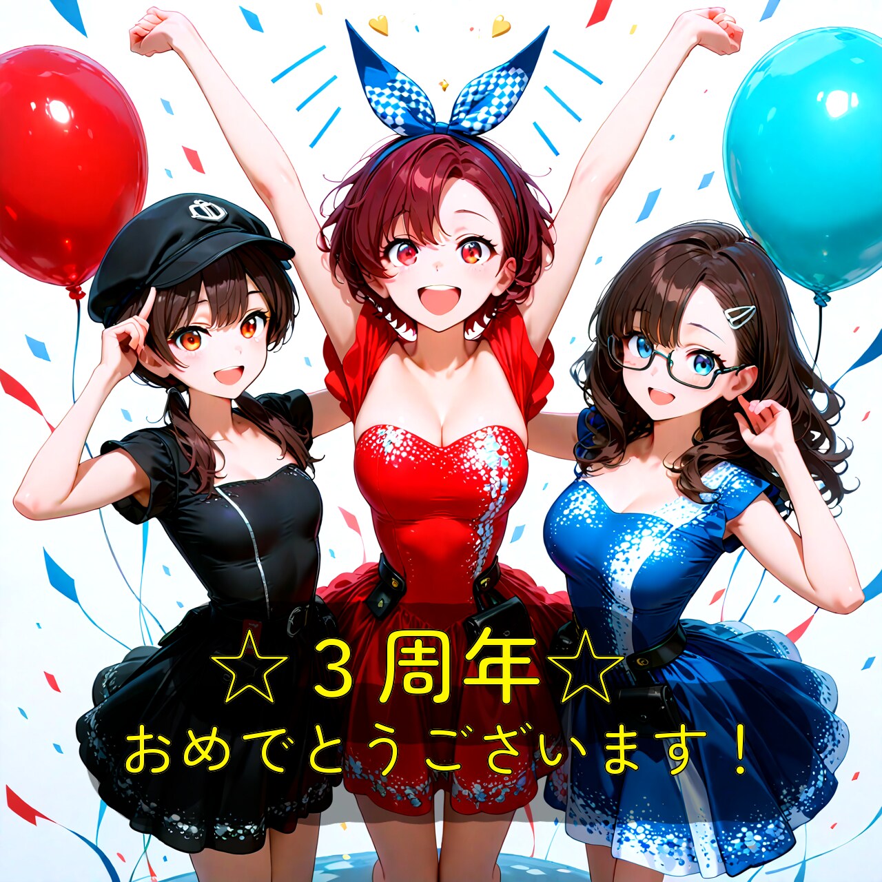 ３周年おめでとうございます！