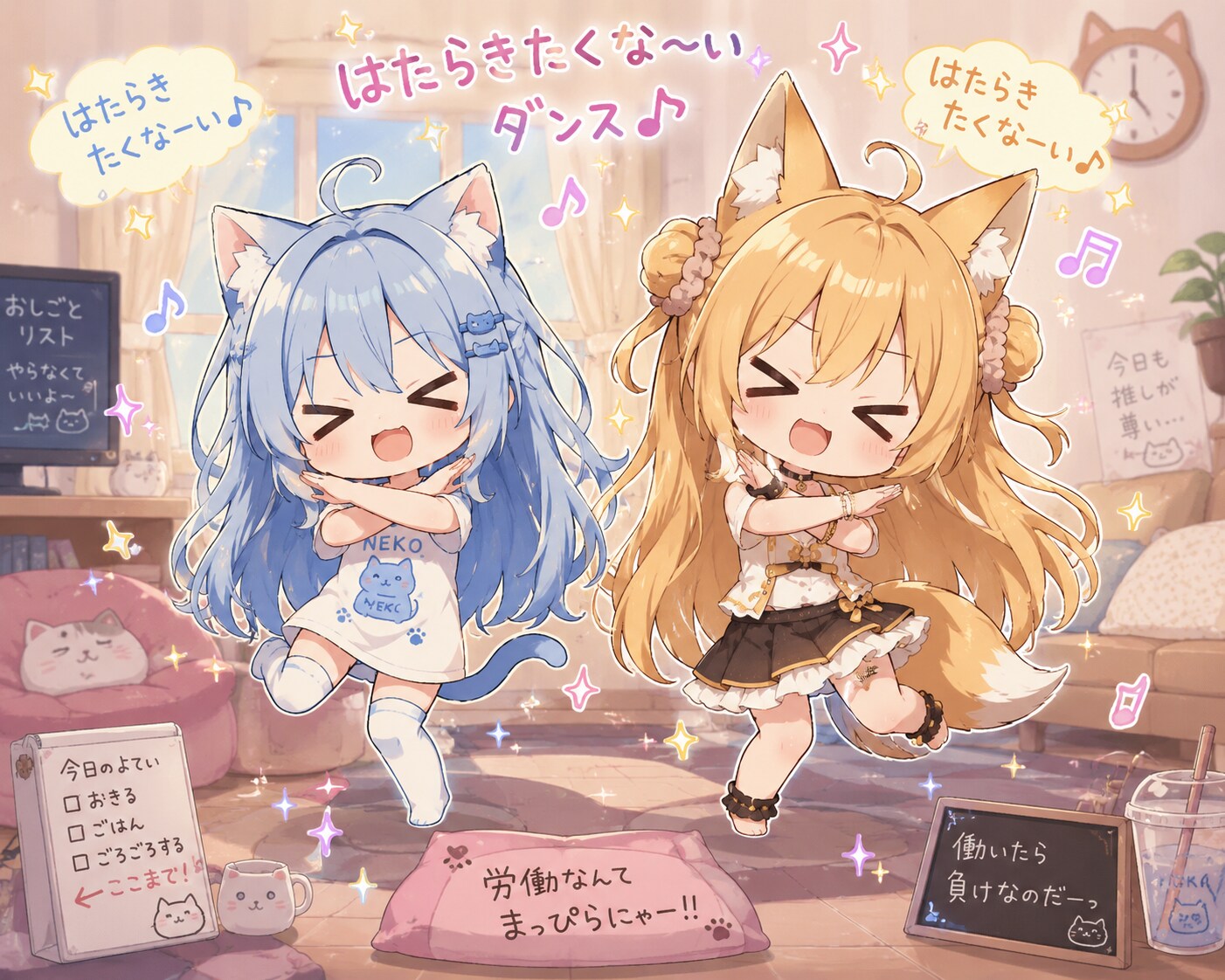 はたらきたくないダンス
