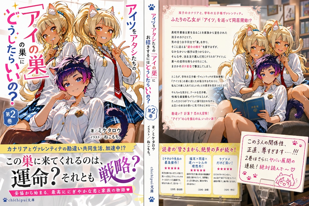 【架空ラノベ】２巻決定！