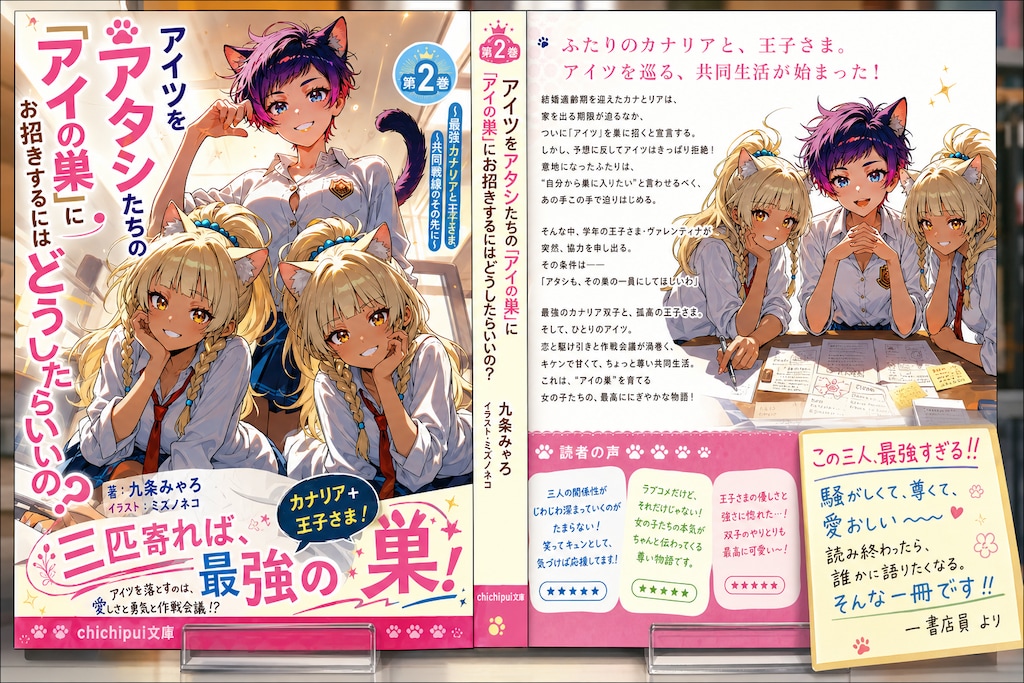 【架空ラノベ】２巻決定！