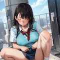屋上でおしっこするのが癖になっちゃった女の子たち 5枚目