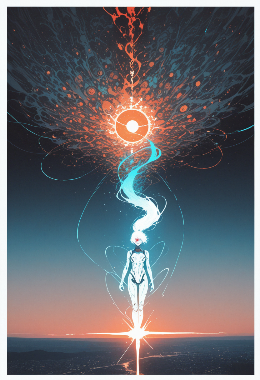 1999年7か月  空から恐怖の大王が来るだろう  アンゴルモアの大王を蘇らせ  マルスの前後に首尾よく支配するために | の人気AIイラスト・グラビア