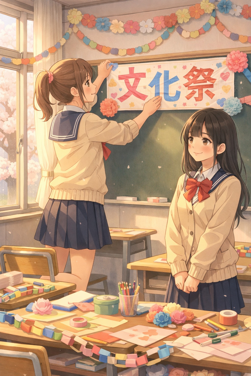 文化祭（世界文化デー　01） | の人気AIイラスト・グラビア