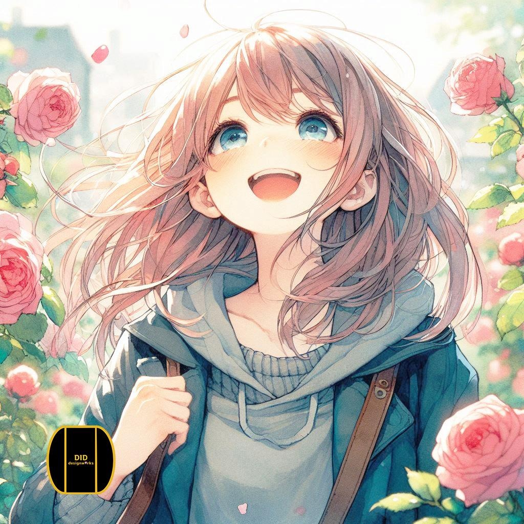 少女／薔薇