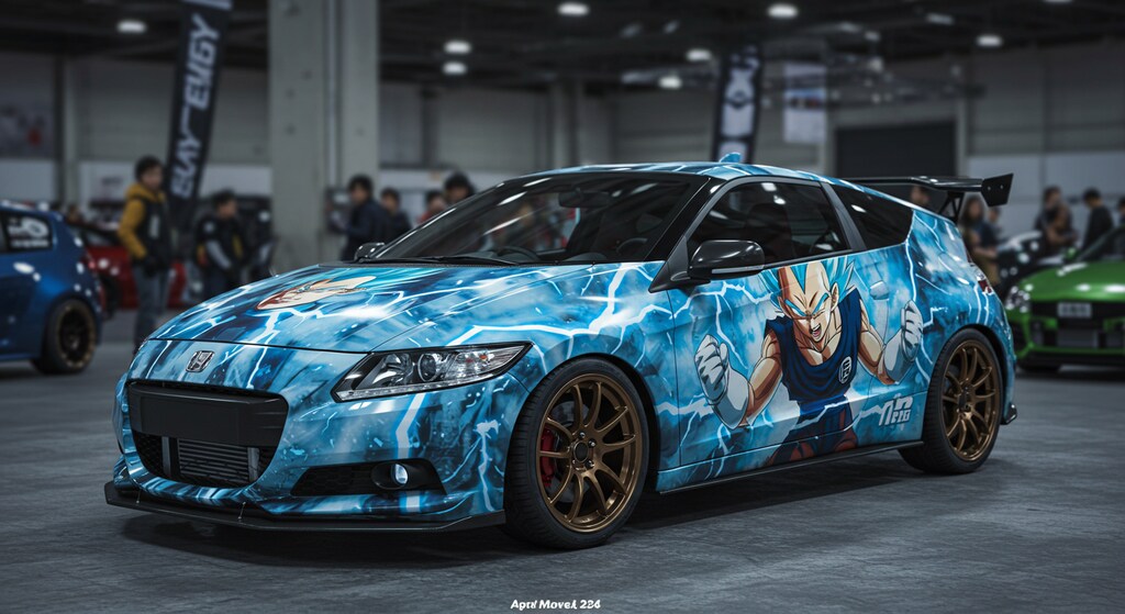 CR-Zドラゴンボール痛車