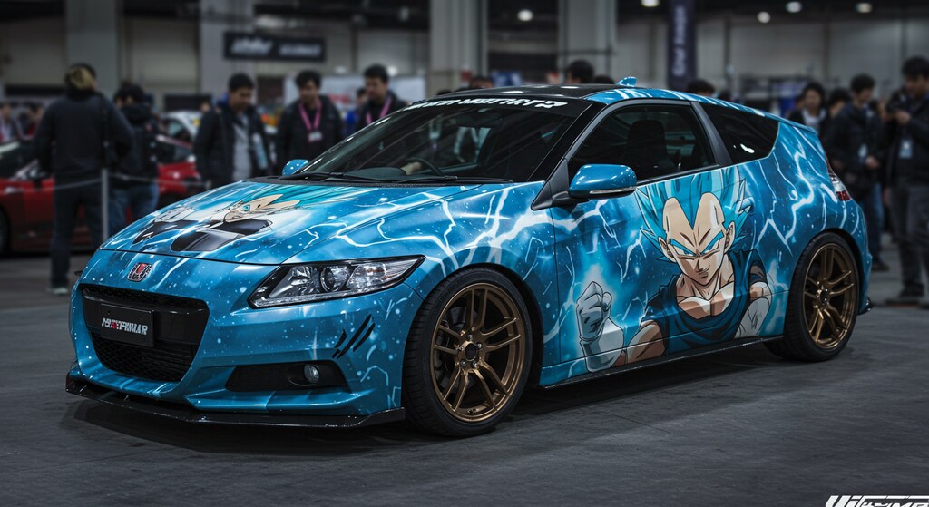 CR-Zドラゴンボール痛車