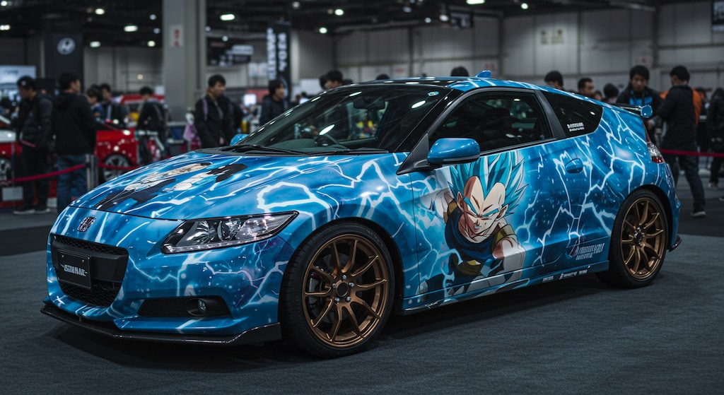 CR-Zドラゴンボール痛車