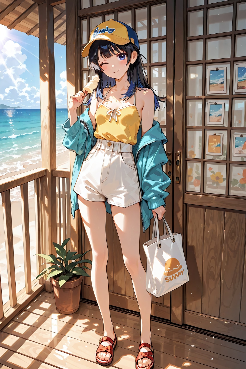 夏の海①