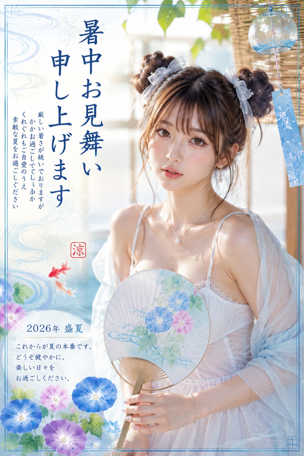暑中お見舞申し上げます。